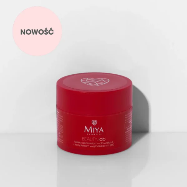 MIYA Cosmetics BEAUTY.Lab Firming and revitalising mask with smoothing complex [8%]