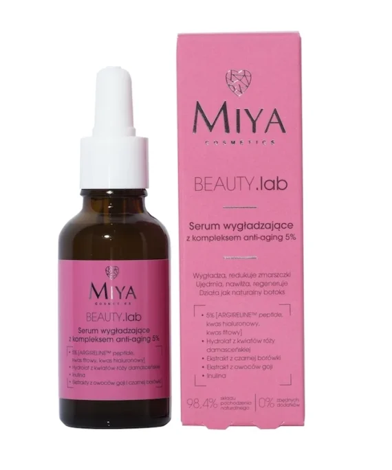 MIYA Cosmetics BEAUTY.Lab Smoothing serum with anti-ageing complex 5%