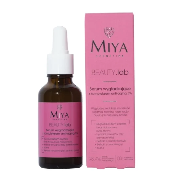 MIYA Cosmetics BEAUTY.Lab Smoothing serum with anti-ageing complex 5%