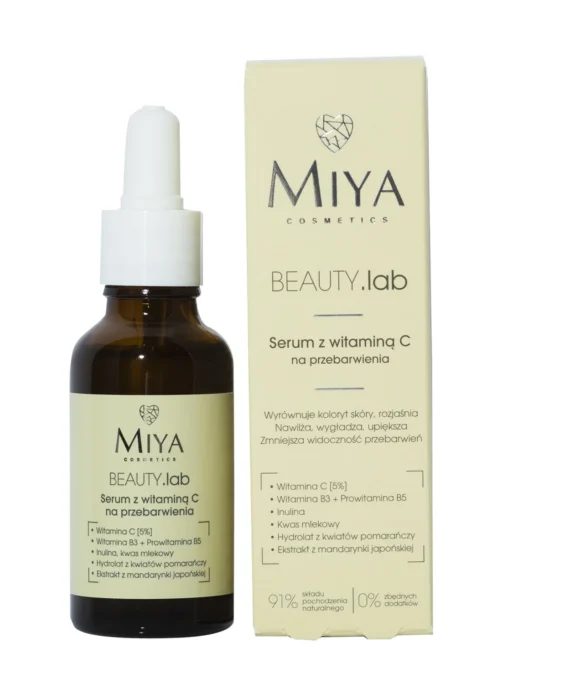 MIYA Cosmetics BEAUTY.Lab Serum with vitamin C for discolouration