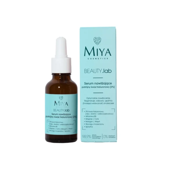 MIYA Cosmetics BEAUTY.Lab Moisturizing serum with triple hyaluronic acid 2%