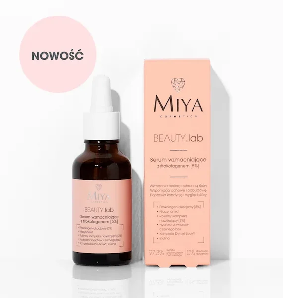Miya Cosmetics BEAUTY.lab Strengthening serum with phyto collagen [5%]